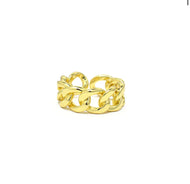 GOLD ADJUSTABLE CHAIN RING
